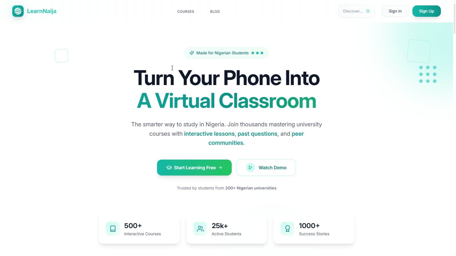 LearnNaija Course | Learn Better, Grow Smarter