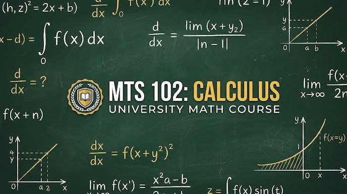 MTS 102: Introductory Mathematics II