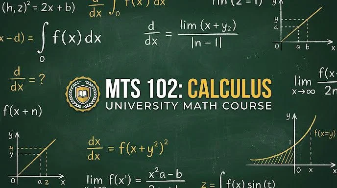 MTH 102: Introductory Mathematics II